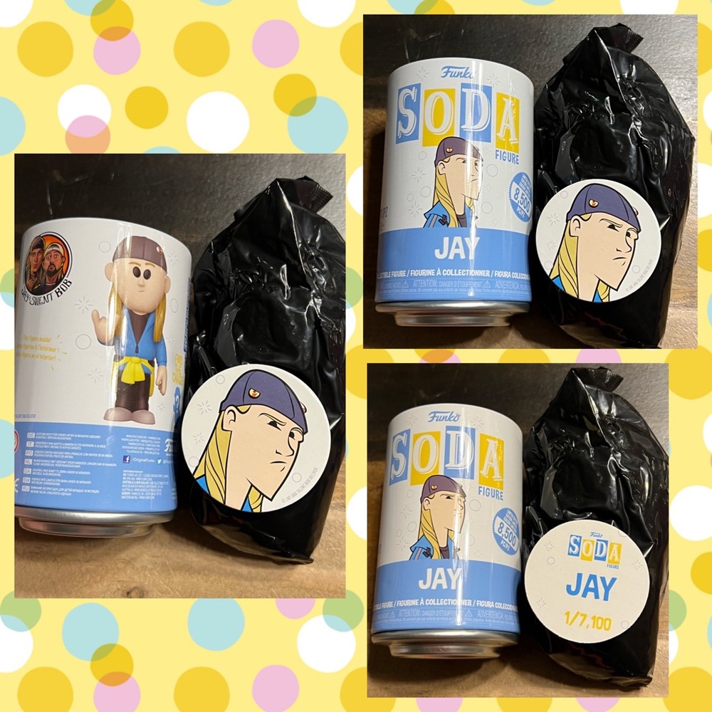 Funko Soda Figure Jay Kevin Smith Jay & Silent Bob Limited Edition 1/7,100